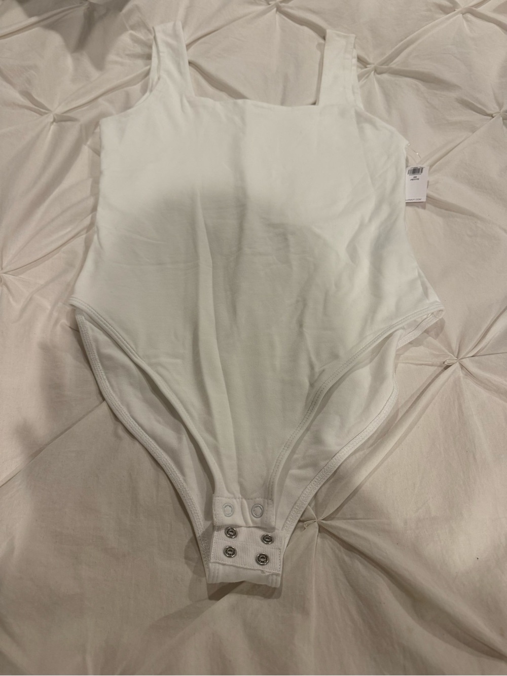 Old Navy White One-Piece Bodysuit